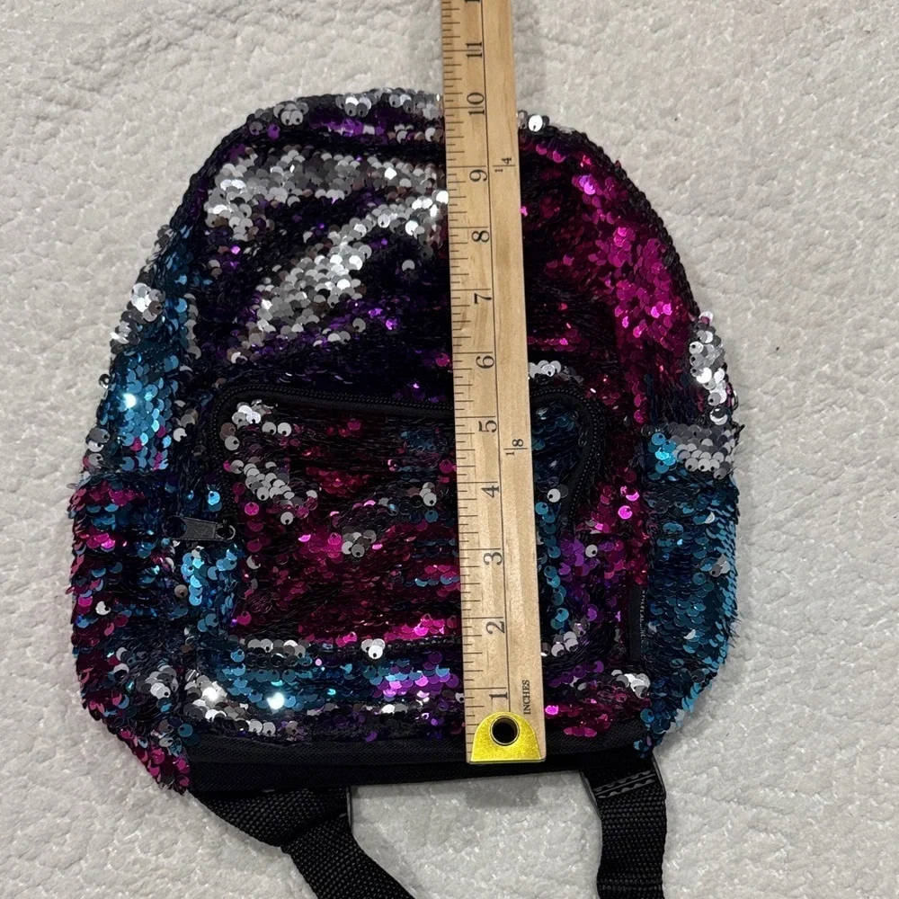 Sequin Mini Backpack in Multicolor